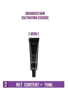 L’Oreal Paris 青春密码高级修护精华液，15/50毫升，蕴含22种滋养细胞活化成分，8天表皮再生，15分钟内即刻丰盈紧致，快速淡化细纹，提亮肤色，轻盈清爽配方，抗衰老保湿精华液，适合日常护肤，所有肤质，包括敏感肌肤。 - 小黑瓶青春密碼肌底液 - 查看 12