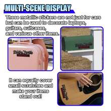 2PCS 3D Metal We The People Edition Car Emblem Sticker Self-Adhesive Raised Tailgate Emblem Car Fenders Badge Decal Personalized Auto Body Embossed Decorative Decal Stickers For Cars Red/Black - Đỏ/Đen - Xem 5