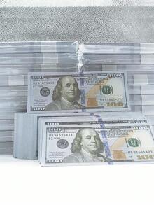 600pcs Fake US Dollar Banknote Props, Realistic Small Size Prop Money Bills, Atmosphere Enhancing Props, Paper Material, Suitable For Home Decor, Parties, Birthdays, Christmas, Easter, New Year Holidays, Collectible Props - 600 Pieces Of Color - View 8