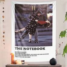 1pc The Notebook Classic Street Dance Tapestry, Perfect For Teen Boys' Rooms, Homes, Offices, Living Rooms, Bedrooms, Holiday Gift Choice - Multicolor - View 1