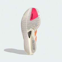 Adidas 男士 ADIZERO TAKUMI SEN11 玻璃纤维柱减震跑鞋 - 白色/橙色 - 查看 9