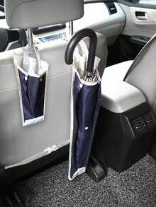 Foldable Waterproof Car Seat Back Umbrella Storage Bag, Leak-Proof Umbrella Organizer Bag, Car Accessories For Rainy Days - A - View 2