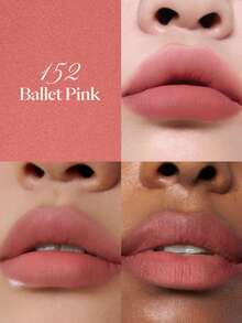 JOOCYEE 丝绒胭脂润唇膏，哑光质地，时尚芭蕾裸色唇膏 - #152 Ballet Pink - 查看 4