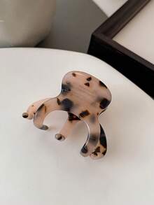 Clip de pelo con forma de pulpo de material de acetato de estilo coreano, con etiqueta dorada, de nicho pequeño y grueso, para recogido frontal mitad moño, accesorio de moda para el cabello de mujer, ideal para la playa - Multicolor - Ver 16