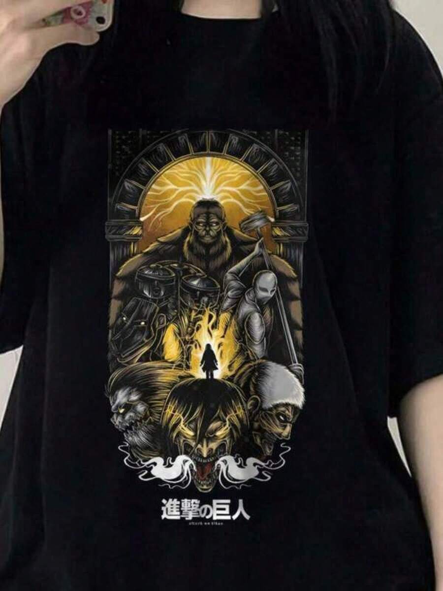 Men Outdoor Tees & Tanks - Black - View 1