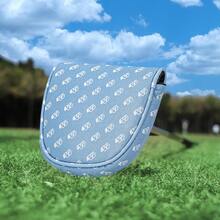 1 Compatible DF3 Putter Golf Putter Head Cover - Printing Style With Putter Adapted PU And Cushioned Lputer, Magnetic Closure, Scratch-Resistant, Compatible With Putter Accessories - Multicolor - View 4