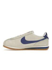 Nike Cortez 'Athletic Department' Cream Pale-Ivory Deep-Royal-Blue Sail Sneakers Women FQ8108-110 - 彩色 - 查看 5