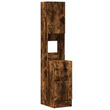 vidaXL Küchenschrank Räuchereiche 35x50x180 cm Holzwerkstoff - Braun - Übersicht 2