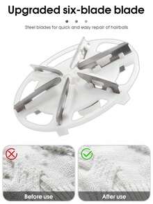 精密研磨刀片,持久锋利;高频切割;可水洗刀头;高效清洁;深度清洁;强劲吸力;大容量集尘盒;符合人体工程学设计;易于清洁;持久动力;强劲电机;低噪音运行;电池寿命长 - 去毛器 - 查看 11