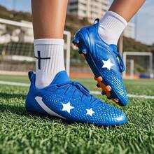 1 Pair Youth Anti Slip Soccer Socks Cross Grip Cushioned Sports Socks Breathable Elastic For Outdoor Sports Training Match US 5 To 10 - 箴言 3:5 - 查看 6