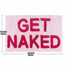 Flannel Get Bath Cute Bathroom Rugs Non Slip Microfiber Bath Rugs Funny Bathroom Decor Apartment Pink Bath Bathtub, Funny Bath, Bright Blue Marble Bath, Non Slip Thick Bathroom, Bathroom, Half Circle Bath, Home Bathroom Accessory, Bathtub, Playful Home Decor, Washable, Durable Floor, Decorative Floor, Cozy Bathroom Setup, Apartment Living - Nhiều màu - Xem 3