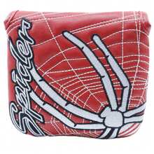 Spider Embroidered Square Mallet Type Magnetic Golf Club Head Cover, Ideal Golf Accessory For Golfers - Multicolor - View 8