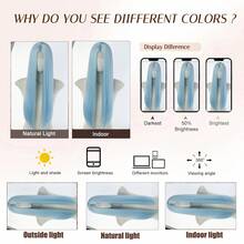 【薄荷绿】清爽浅绿色假发，JK风格甜美自然中分全头直发蕾丝前片长直发 - 薄荷綠 - 查看 8