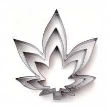 New Stainless Steel Cookie Cutter Mold, Maple Leaf Shaped Biscuit Cutter, DIY For Parents And Kids - Maple Leaf Cookie Cutter [3-piece Set] - View 12