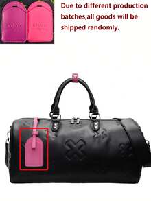 Túi du lịch cỡ lớn bằng da PU mềm dập nổi thời trang, túi hành lý nhiều ngăn, túi xách tay tiện dụng cho phòng tập thể dục, túi yoga tách khô và ướt, túi du lịch đa chức năng, túi tập luyện nhẹ. Thích hợp cho học sinh, bác sĩ, y tá, giáo viên, nhân viên văn phòng, doanh nhân, phòng tập thể dục, bệnh viện, du lịch tàu biển và các dịp khác. Túi xách du lịch, túi đựng đồ qua đêm, đồ dùng cần thiết cho du lịch tàu biển, đồ dùng cần thiết cho kỳ nghỉ dành cho nam và nữ. - Nhiều màu - Xem 12