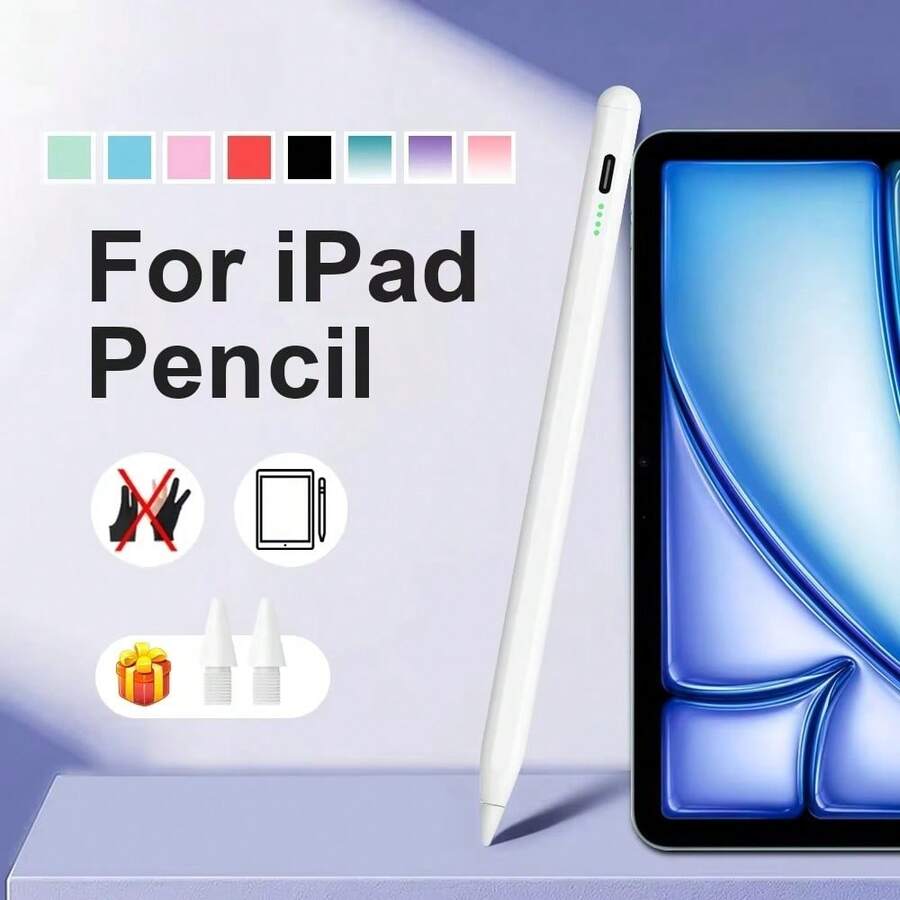 Compatible With Apple Pencil Air 11 5 4 3 M3 M2 A16 Pro 13 11th M5 M4 12.9 Stylus Pen 10 9 9th 10th Generation Mini 6 7 10.9 Touch Pens