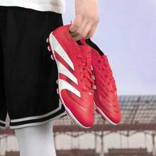 Adidas Football Shoes AG Studs PREDATOR LEAGUE 2G/3G AG ID3837, For Men And Women - Bright Red/white/black - View 2