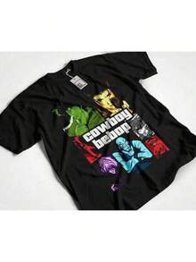 Men Outdoor Tees & Tanks - Black - View 7