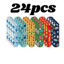 12/24/36/48/60 piezas - Vendas adhesivas creativas y lindas de dibujos animados, compuestas por 6 patrones de dibujos animados, combinando estética y practicidad, brindando un cuidado y protección suaves para tus heridas. Cada pieza está empaquetada individualmente, es conveniente de llevar, un artículo esencial para el hogar - Multicolor - Ver 13