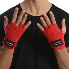 2pcs 3 Meters/5m Boxing Handwraps Elastic Muay Thai Bandages Handguards Martial Arts Training Wraps For Men & Women - Multicolor - View 2