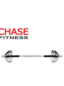 Cast Iron Dumbbells Barbell 30kg Free Weights Set For Home Gym - Black - View 4