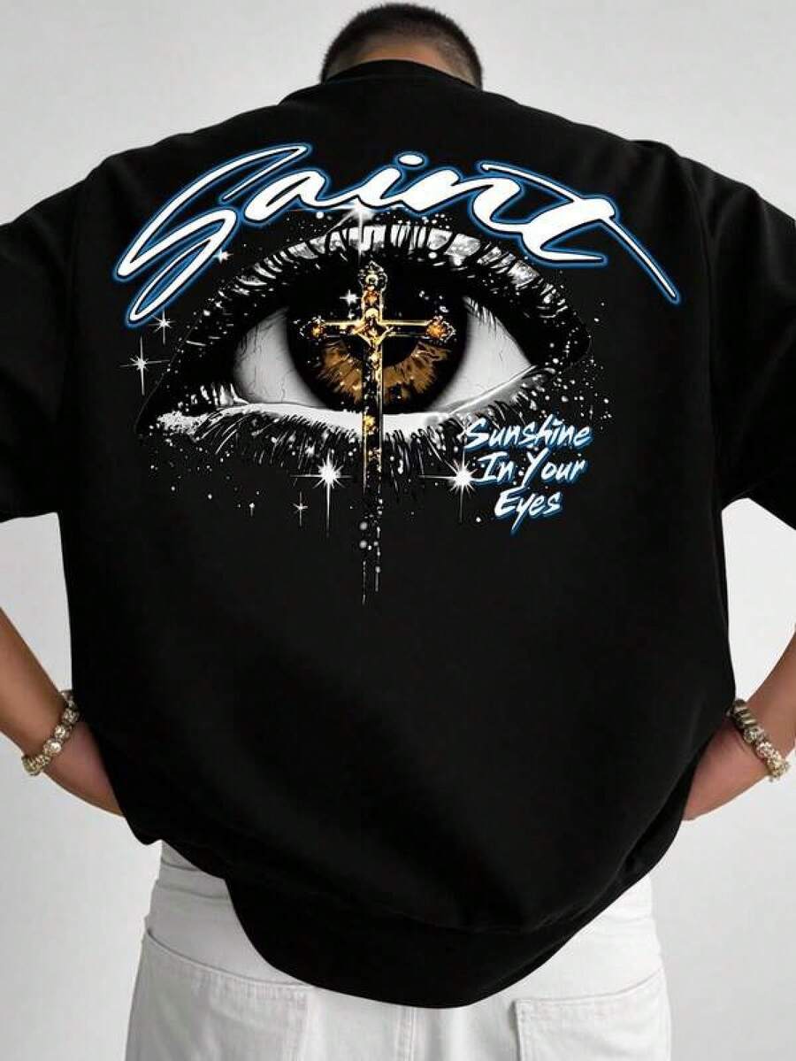 Men Outdoor Tees & Tanks - Black - View 1