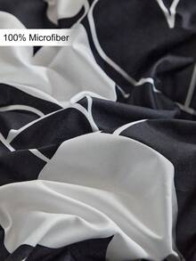 Bộ 2 vỏ gối trang trí in hình trái tim đen trắng, vỏ gối trang trí lãng mạn dễ thương cho ghế sofa, phù hợp cho mọi mùa, trang trí nhà cửa, mềm mại và thoáng khí, có thể giặt máy, món quà tuyệt vời, không bao gồm ruột gối. - Đen và trắng - Xem 5