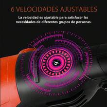 Esmeriladora Angular Herramienta Eléctrica para Metal y Piedra2500 W Con Motosierras + Taladro 3 En 1 Naranja - Tipo de Enchufe A USA (110-127V) - Ver 5