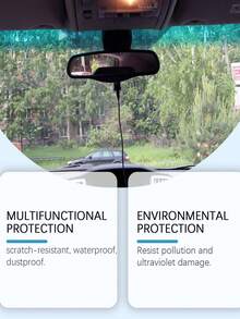 rayhong 汽车镀膜喷剂，汽车护理翻新修复漆面打蜡喷剂/汽车镀膜喷剂，一喷一擦即可提亮增强，疏水防污染，便捷的汽车漆面护理提亮工具（新旧款随机发货） - 液體 - 查看 5