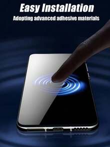 4pcs Tempered Glass Privacy Screen Protector, Compatible With Galaxy A14 5G/A15/A23/A34/A35/A54/S23 FE/A55/Galaxy S21/S22/S23/S24 Ultra/S25 Ultra, Easy To Install, Anti-Collision, Anti-Fingerprint, Anti-Scratch - Black - View 4