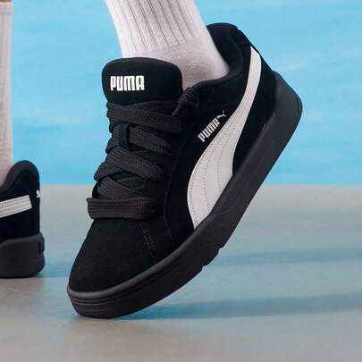 Puma Park Lifestyle Easy SD Sneakers, Lightweight Comfortable Low-Top Lace-Up Casual Shoes For Daily Wear, 400707-25