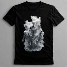Suffix Skull T-Shirt Premium Shirt 100% Cotton Promotional Price Men's Women's Casual T-Shirt Streetwear - BLACK-EST 22 - 查看 7