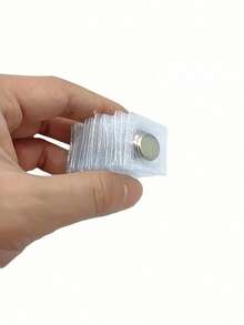 10/1pc Magnetic Sewing Clips, Invisible Metal Clips, Multi-Functional Invisible Magnetic Snaps, Convenient To Carry, Small And Lightweight, Easy To Store, Reusable Metal Sewing Buttons, Suitable For Clothing, Bags And Wallets, Ideal For Going Out, Outdoor Travel And Back-To-School Use, Easy-To-Use Craft Accessories, A Must-Have For Diy Projects. - Multicolor - View 3