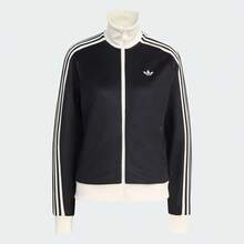 Adidas Originals Women's CLASSIC TT Jacket Knit Hooded Cardigan KD7969 - Black - View 2