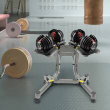JUSODIN Strength Training Dumbbell Rack - Black - View 4