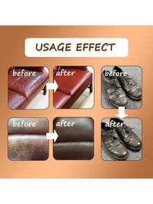 jakehoe 80克皮革护理蜡 - 滋养和保护皮革表面，修复家具、家居用品、皮革沙发 - 天然蜂蜡，附赠海绵 - 固體 - 查看 6