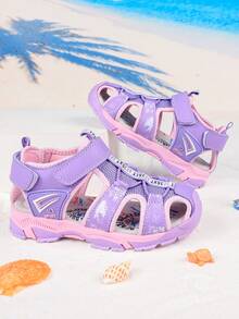 Summer Closed-Toe Lightweight Hiking Sports Outdoor Sandals - Purple - View 10