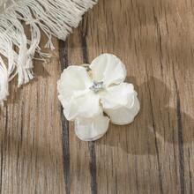 1个花朵迷你发爪夹，适合日常佩戴 - 彩色 - 查看 6