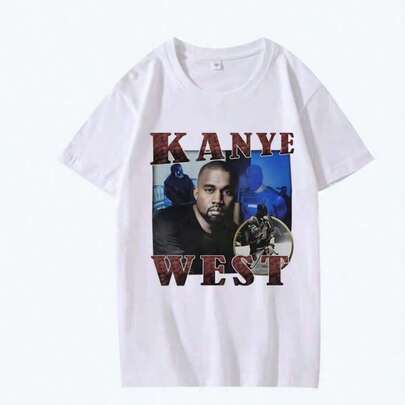 Camiseta retro de rap de los 90 de  para hombre y mujer, de gran tamaño, 100% algodón, ropa urbana, en oferta, manga corta, unisex, tallas grandes, para verano.