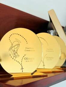 Quà tặng kỷ niệm Lễ Rước Lễ lần đầu, Trang trí Lễ Rửa Tội, Quà tặng Lễ Rửa Tội, Quà lưu niệm Lễ Rửa Tội, Trang trí sân vườn - Nhiều màu - Xem 3