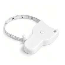 1pc Automatic High Precision 3-Dimensional Measuring Tape, 60 Inch Soft Tape Measure For Body Measurement, Arm, Chest, Thigh Or Waist, Suitable For Personal Trainer Or Home Fitness Goals (Black & White) - Soft Measuring Tape - View 2