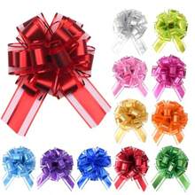 12 Pcs Pull Bows For Gift Wrapping Christmas Bows For Gift Wrapping Multicolor Christmas Pull Bows With Ribbon Gift Bows For Presents Wrapping Bows For Baskets Weddings Xmas Gift  Syz - As Pic - View 1