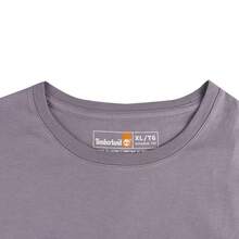 Timberland 男士 AF 短袖 T 恤，针织圆领 T 恤 TA6AH3-EOM - 紫色 - 查看 3