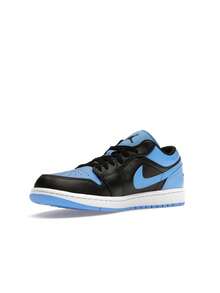 Air Jordan 1 Low 'University Blue' Black White Sneakers Men 553558-041 - Nhiều màu - Xem 4