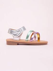 婴儿日常休闲舒适平底凉鞋 - 彩色 - 查看 4