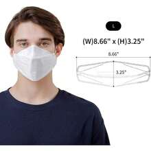 Dr. Puri KF94 - Máscara de protección facial de micropolvo (20 unidades) - B - Ver 3