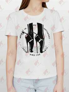 Adam And The Ants Boots Spurs New Wave Music T-Shirt - White - View 1