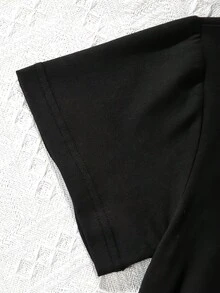 Women T-Shirts - Black - View 4