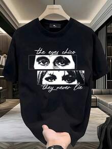 Playera Hombre, The Eyes Chico, , Película, Retro,playera de hombre,ropa de hombre,tops,regalos para hombre,nacional envio,oversize hombre. - Negro - Ver 1
