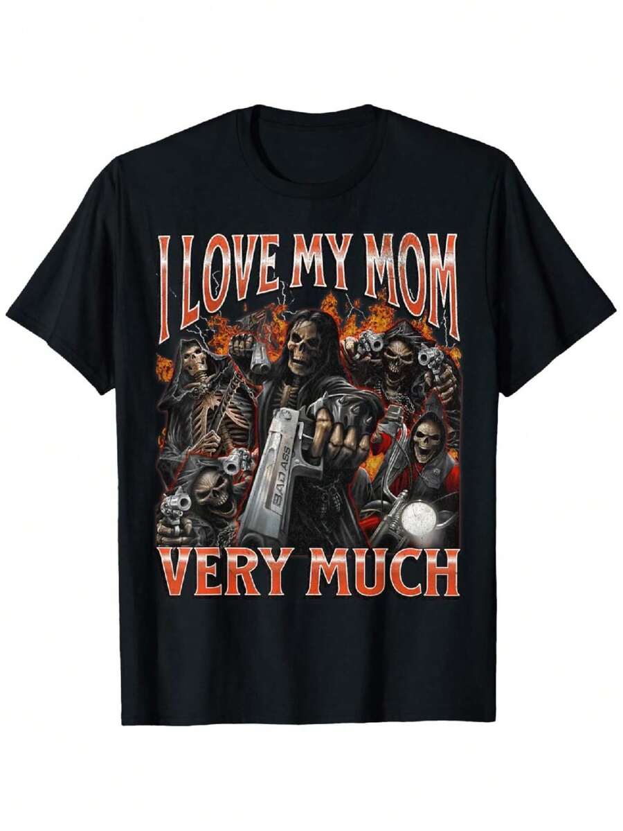 Men T-Shirts - Black - View 1